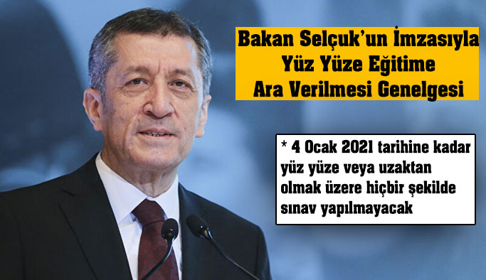 MEB'den 81 ile 'Yüz Yüze Eğitime Ara Verilmesi' genelgesi