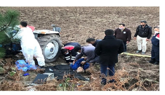 Dikmen’de Traktör Kazası:1 Ölü