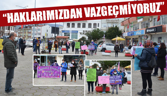 “İstanbul Sözleşmesi Bizimdir, Vazgeçmeyeceğiz!”