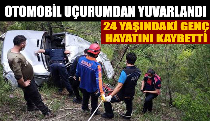 Sarnıç köyünde korkunç kaza: 1 ölü!