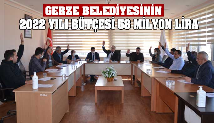 2022 Bütçesi '58 Milyon Lira'