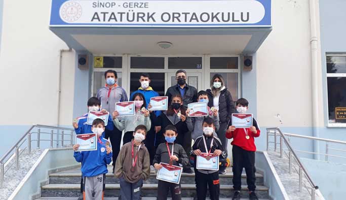 Atatürk Ortaokulu’ndan bir başarı daha