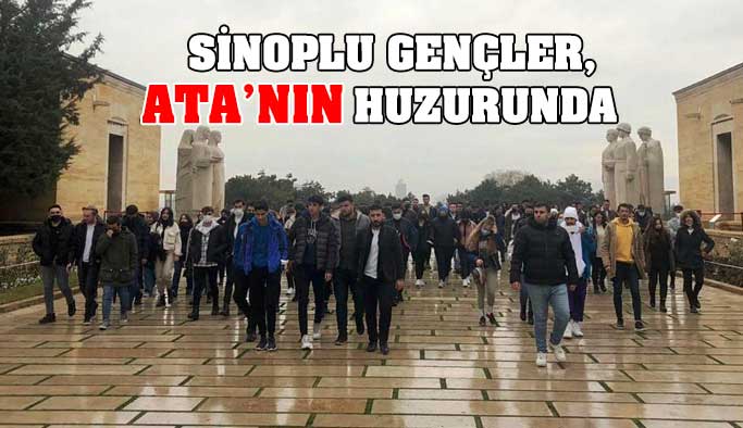 Sinoplu Gençler Ata'nın Huzuruna Çıktı