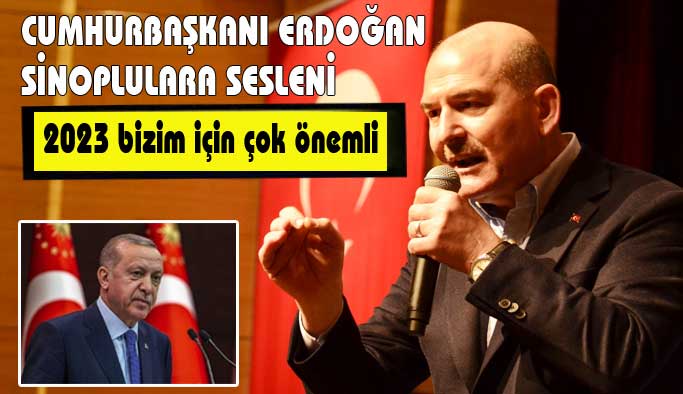 Cumhurbaşkanı Erdoğan, Sinoplulara seslendi