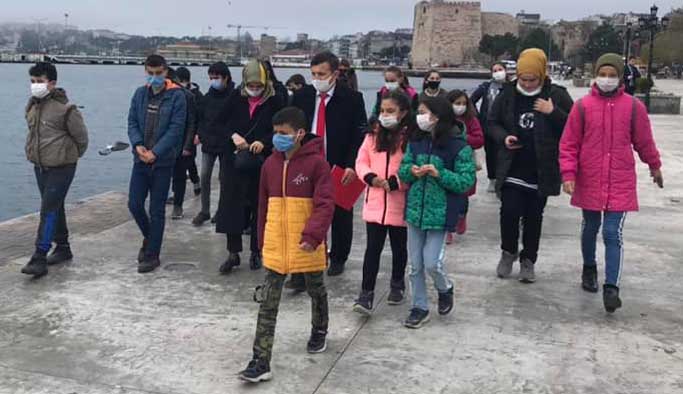 Öğrenciler, Sinop'u tanıma fırsatı yakaladılar