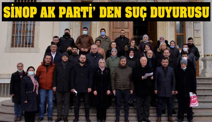 Sinop AK Parti'den Basın Açıklaması