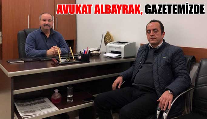 Avukat Murat Albayrak, Gerze’ nin Sesi Gazetesinde