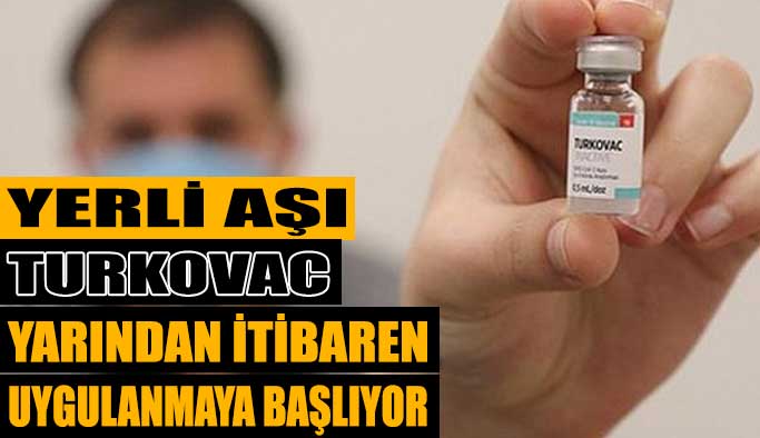 Milli aşı TURKOVAC, Sinop’ta uygulanmaya başlıyor