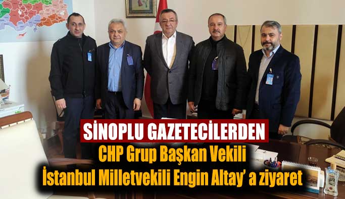 Milletvekili Altay, Sinoplu Gazetecileri ağırladı