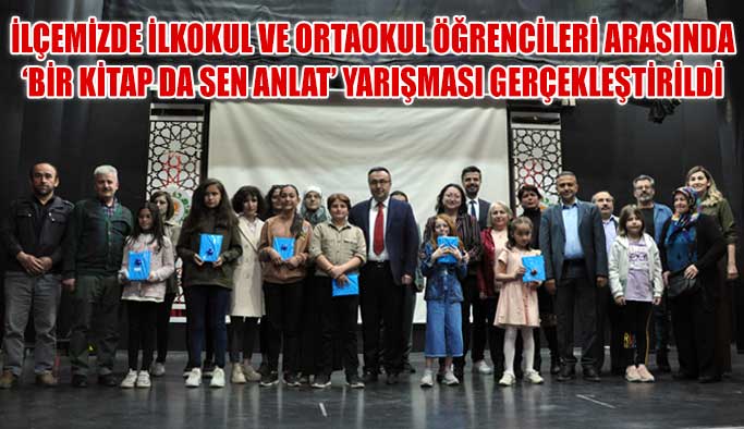 “Bir Kitap da Sen Anlat”  Yarışması düzenlendi