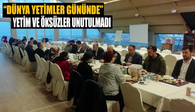 Kaymakam Dundar, yetim ve öksüz çocukları ağırladı