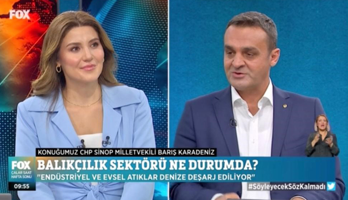 CHP Sinop Milletvekili Barış Karadeniz Fox Tv'ye Konuk Oldu