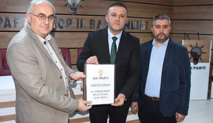 İş İnsanı Hüseyin Yüksek, AK Parti Sinop Milletvekili Aday Adayı oldu