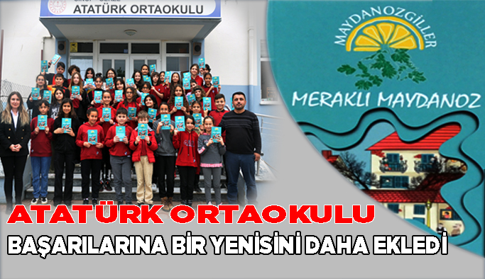 Gerze Atatürk Ortaokulu ‘Maydanozgiller’ ile iz bırakmaya devam ediyor