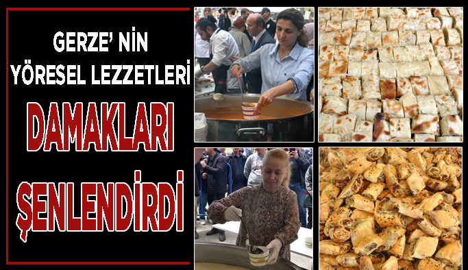Gerze’ de Türk Mutfağı Haftası ‘lezzetle’ kutlandı