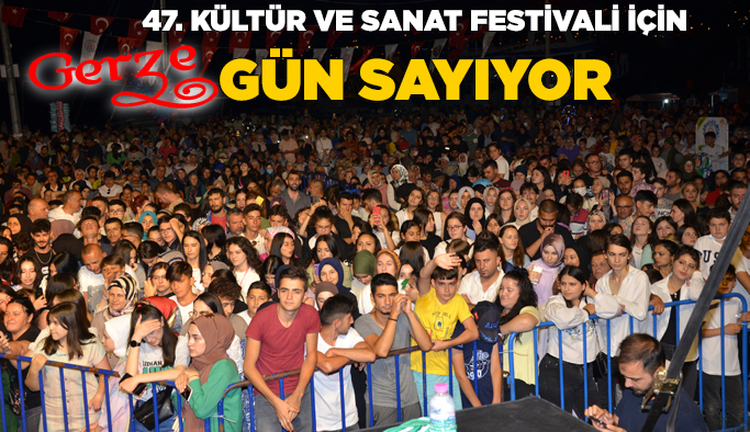Gerze 47. Gerze Kültür ve Sanat Festivali için gün sayıyor