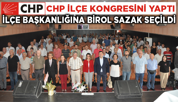 CHP Gerze İlçe Kongresi gerçekleştirildi