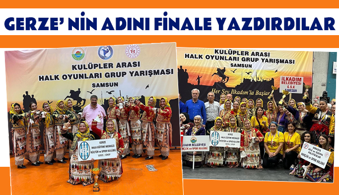 Gerze Halk Oyunları Topluluğumuz Türkiye Finallerinde