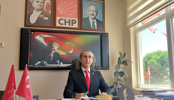 CHP İlçe Başkanı Sazak’ tan kutlama mesajı