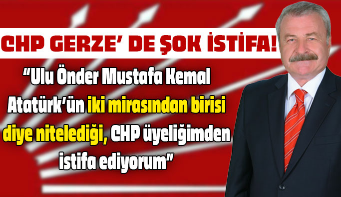 CHP’ den belediye başkanı aday adayıydı: İstifa etti! 