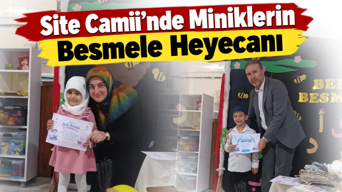 Miniklerin Besmele Heyecanı