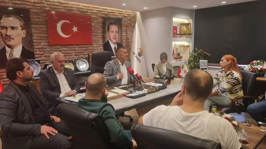 Sinop’ta taksi esnafından Üçüncüoğlu’na ziyaret!