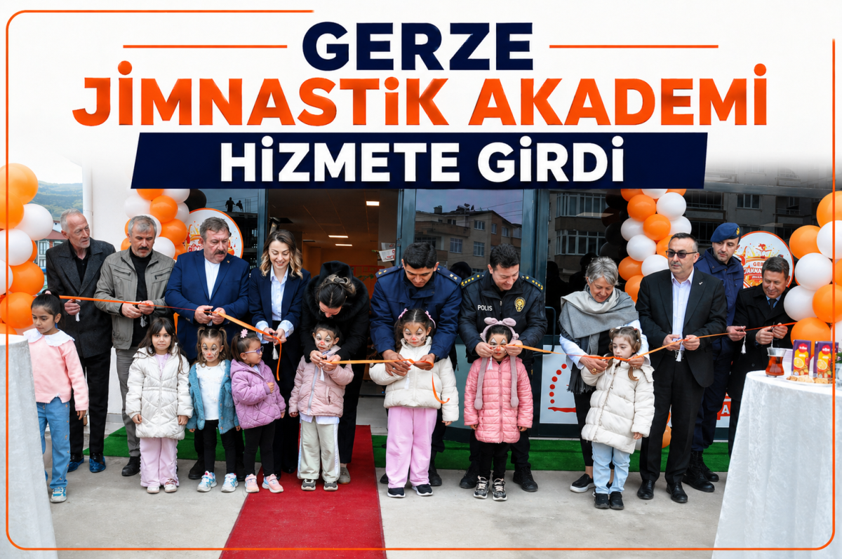 Gerze’de Jimnastik Akademi Açıldı: Çocuklar ve Yetişkinler İçin Yeni Spor Merkezi