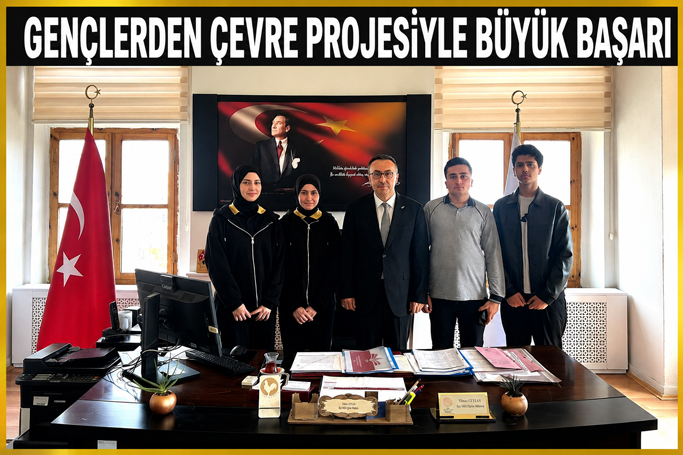 Gerzeli Öğrencilerden Çevre Projesiyle Büyük Başarı