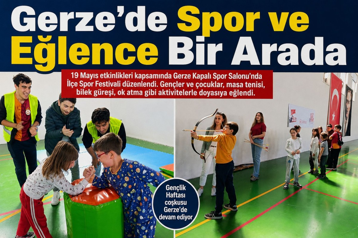 Gerze’de Gençlik Haftası Coşkusu 
