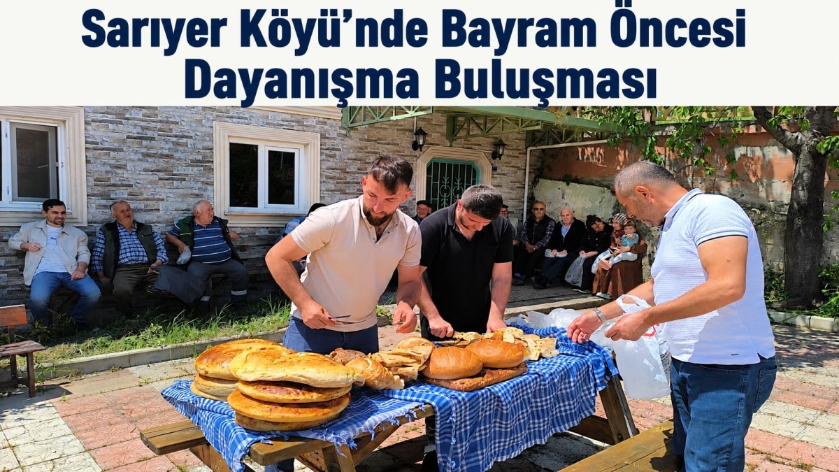Sarıyer Köyü’nde “Ziraat Kesme” Geleneği Yaşatılıyor