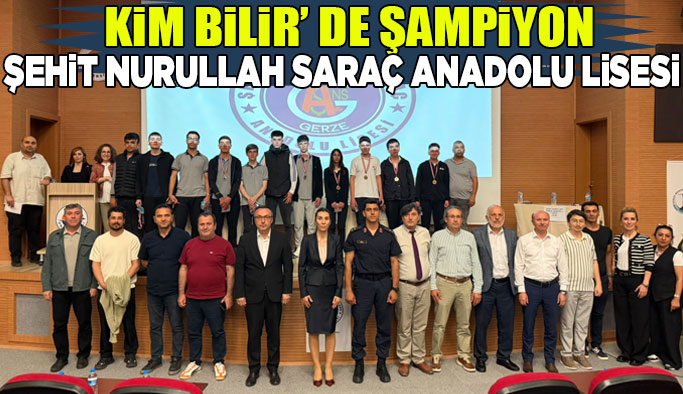 Kim Bilir Genel Kültür Bilgi Yarışması’nın Finali Gerçekleştirildi