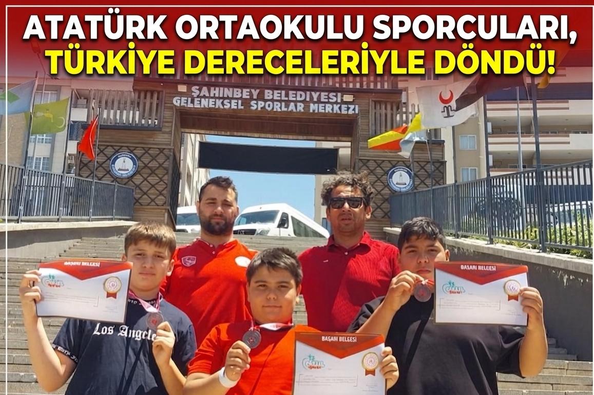 Gerzeli Sporculardan Aba Güreşi Türkiye Şampiyonası'nda Büyük Başarı