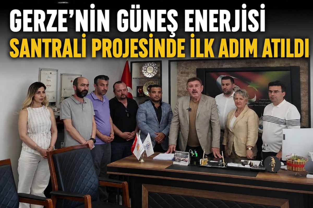 Gerze Belediyesi GES Projesinde Sözleşme İmzalandı