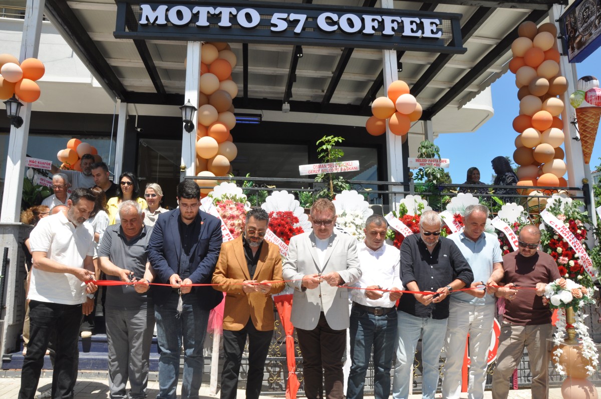 Gerze’de Motto 57 Coffee Hizmete Açıldı