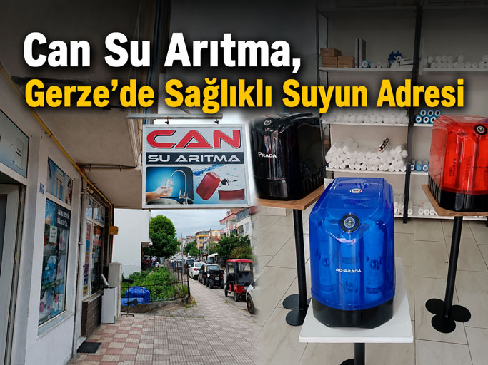 Can Su Arıtma, Gerze’de Hizmetini Sürdürüyor