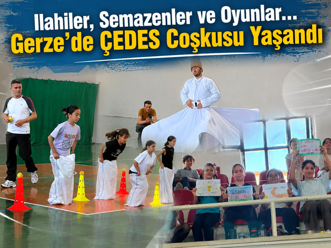 Gerze’de ÇEDES Yıl Sonu Etkinlikleri Coşkuyla Gerçekleştirildi