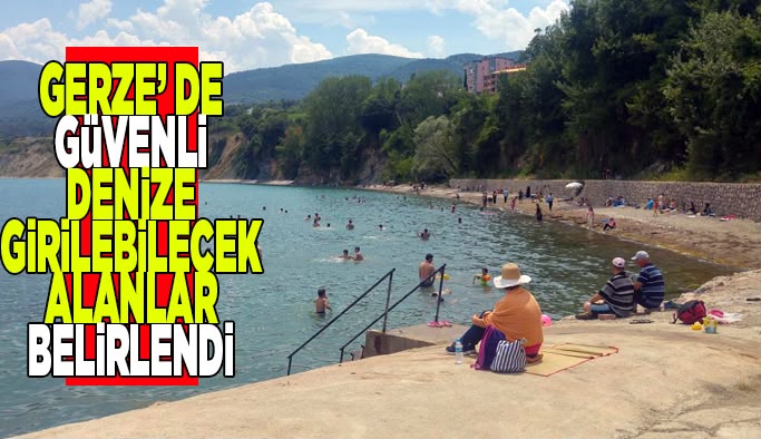Gerze’de Güvenli Yüzme Alanları Belirlendi: Yasak Bölgeler Açıklandı
