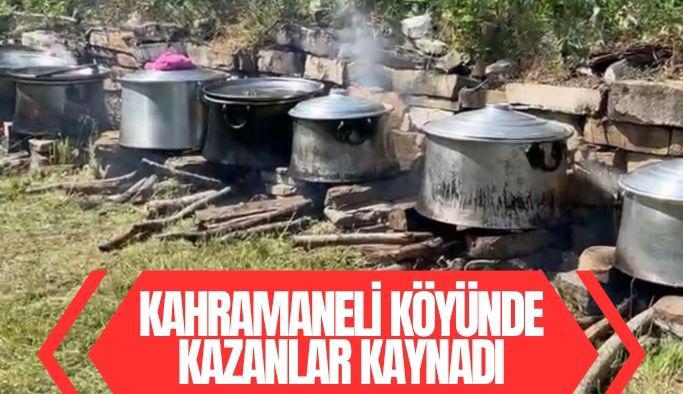 Kahramaneli Köyü’nde Geleneksel Yağmur Duası Programı Düzenlendi
