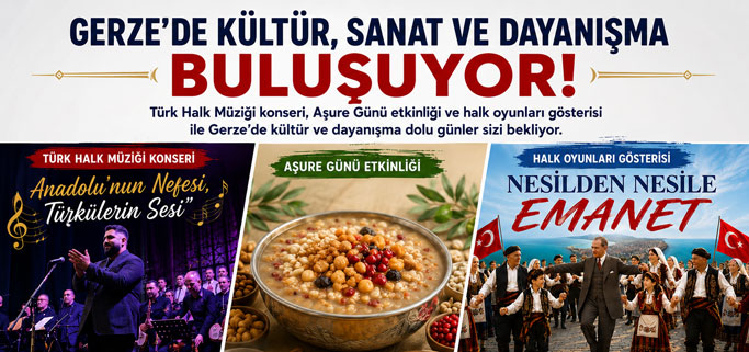 Gerze’de Türküler, Halk Oyunları ve Aşure Buluşması