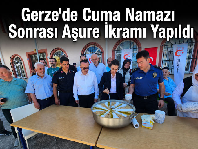 Gerze'de Muharrem Ayı Dolayısıyla Aşure İkramı Yapıldı