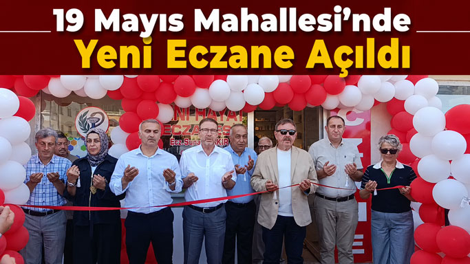GERZE'DE YENİ HAYAT ECZANESİ HİZMETE AÇILDI