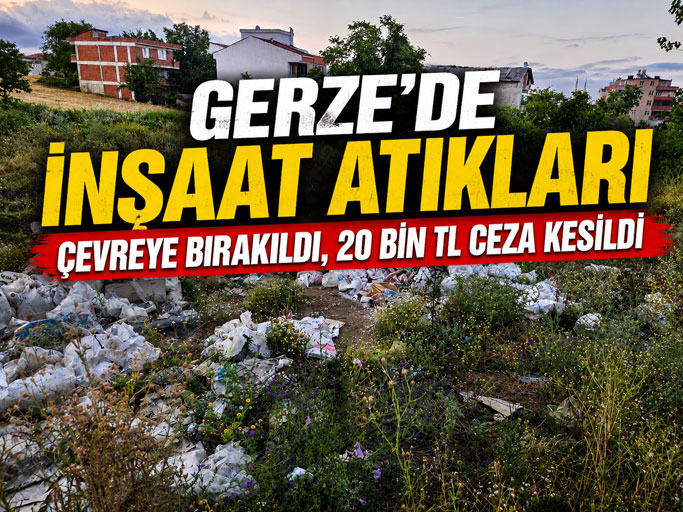Gerze'de Çevreyi Kirleten Firmaya 20 Bin Lira Ceza