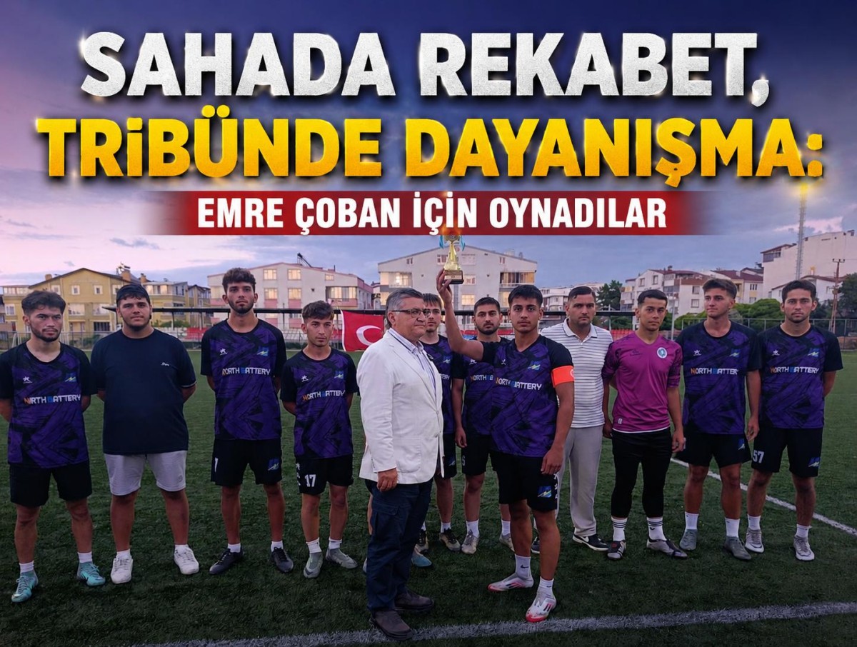 DMD Hastası Emre İçin Sahaya Çıktılar: Gerze’de Dayanışma Turnuvası Büyük İlgi Gördü