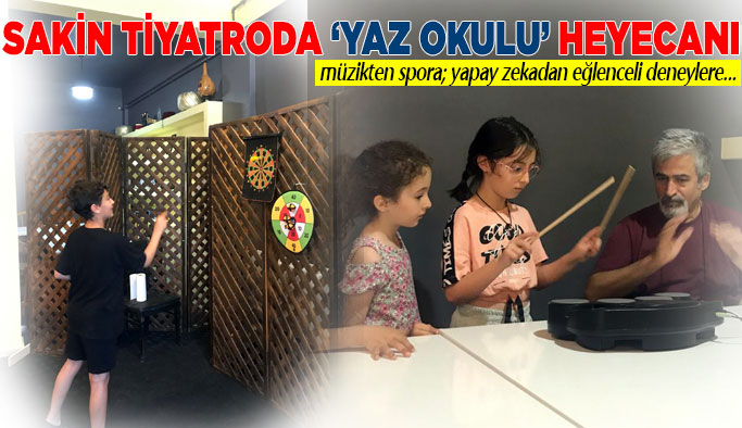 Altan Erkekli Sahnesi'nde Kapsamlı Yaz Okulu Başlıyor