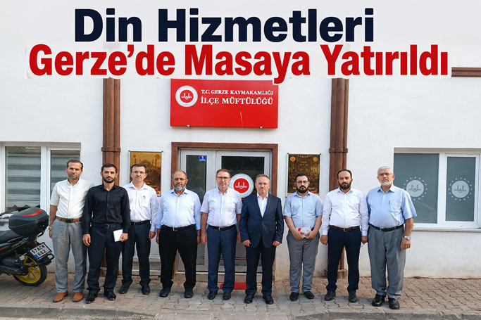 Gerze, İlçe Müftüleri Toplantısına Ev Sahipliği Yaptı