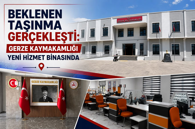 Gerze'de Yeni Kaymakamlık Hizmet Binası Faaliyete Geçti
