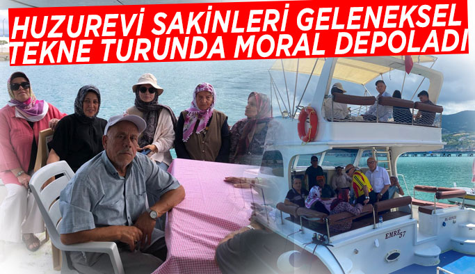 AK Parti Gerze Kadın Kolları’ ndan Ulu Çınarlara Tekne Turu