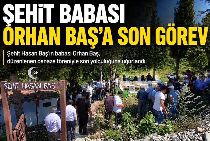 Şehit Babası Son Yolculuğuna Uğurlandı