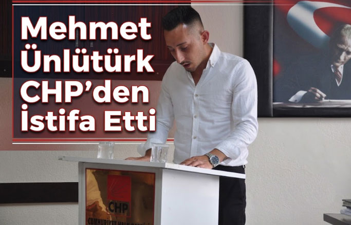 CHP Gerze Gençlik Kolları Başkanı İstifa Etti
