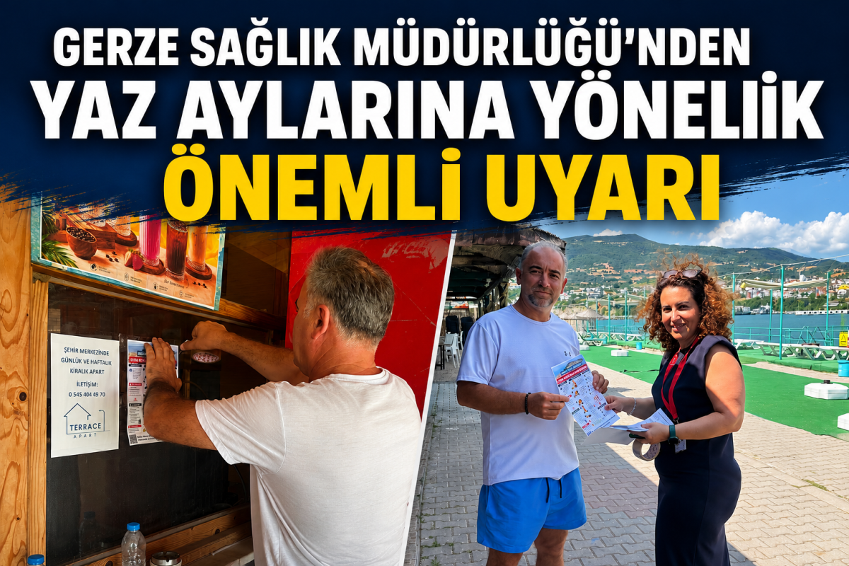 Gerze’de Boğulmalara Karşı Farkındalık Çalışmaları Sürüyor